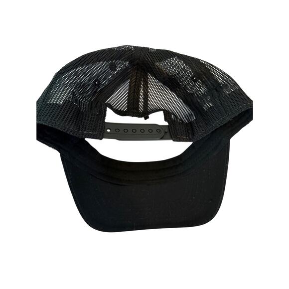 Pacsun Snap Back Hat Y2K Playboy Tattoo Style Banner Rhinestone Heart Trucker - Picture 6 of 9